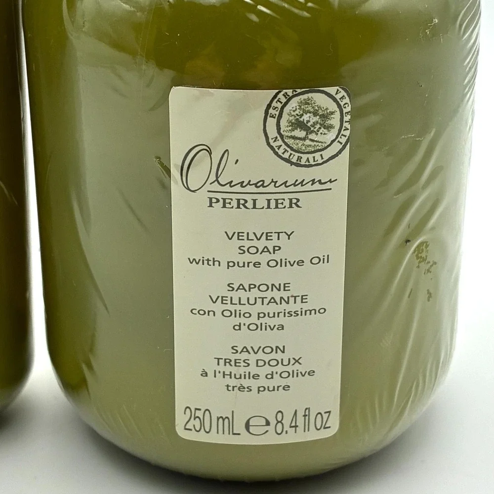 Olivarium‎ Perlier Bath Shower Cream and Velvety Soap 2 pc Set New Sealed